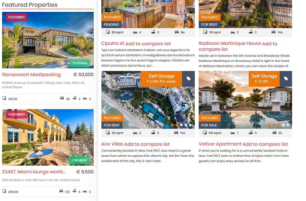 système d’agences immobilière prémium