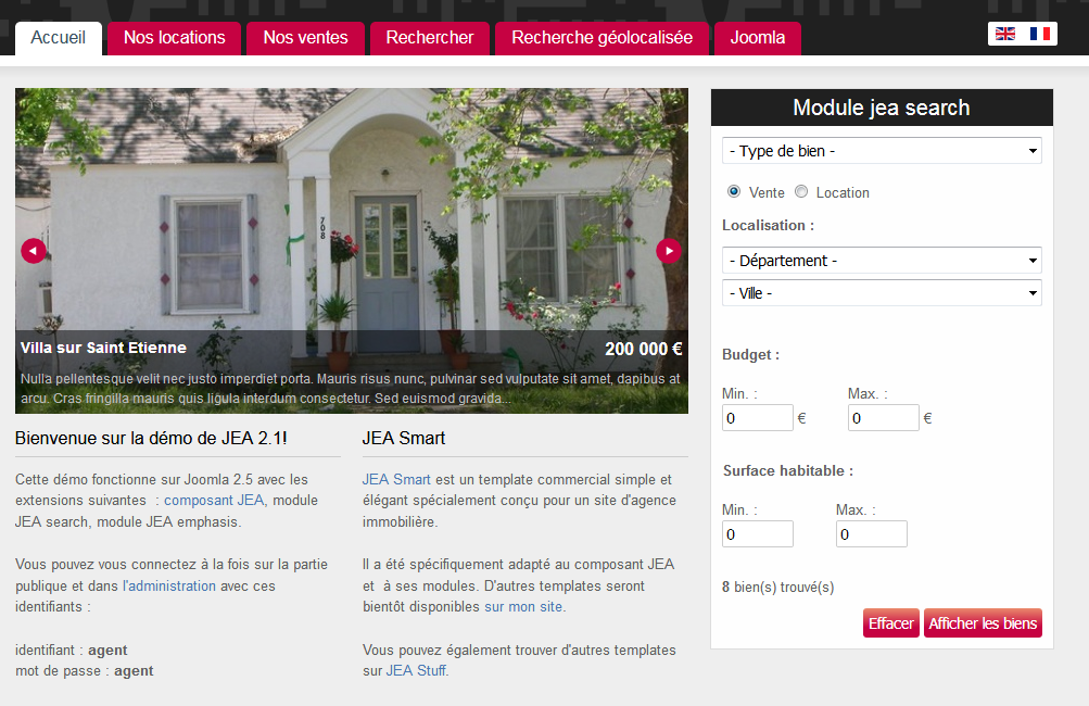 SYSTEME D’AGENCES IMMOBILIERE BASIC